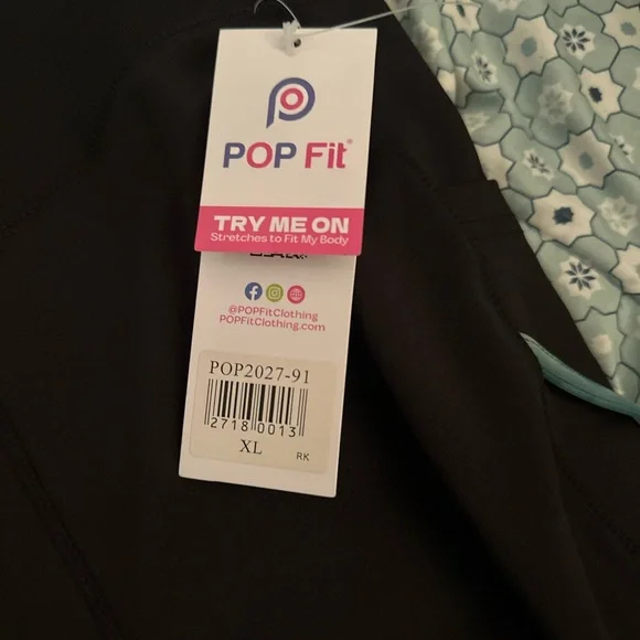Popfit legging capris XL womens - Picture 3 of 3
